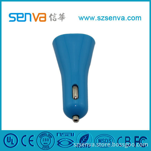 Duckbilled Style USB Car Charger with CE/RoHS (XYXH-C-10W-5V-02-1)